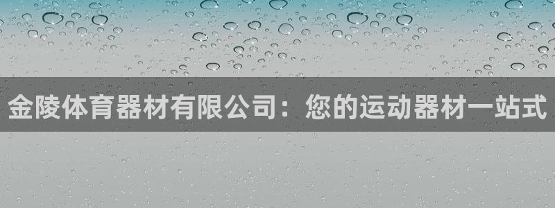 星欧娱乐平台量7O777：金陵体育器材有限公司：您的运动器材